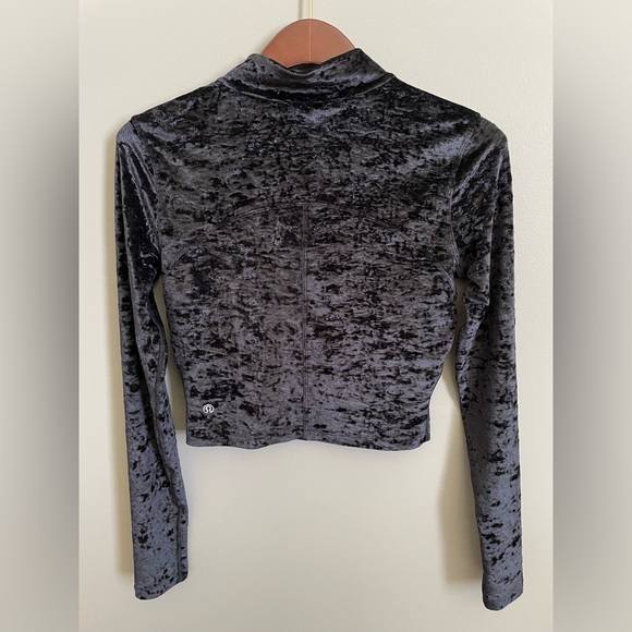 Lululemon All Aligned Mock Neck Long Sleeve *Crushed Velvet 6 - Picture 6 of 7